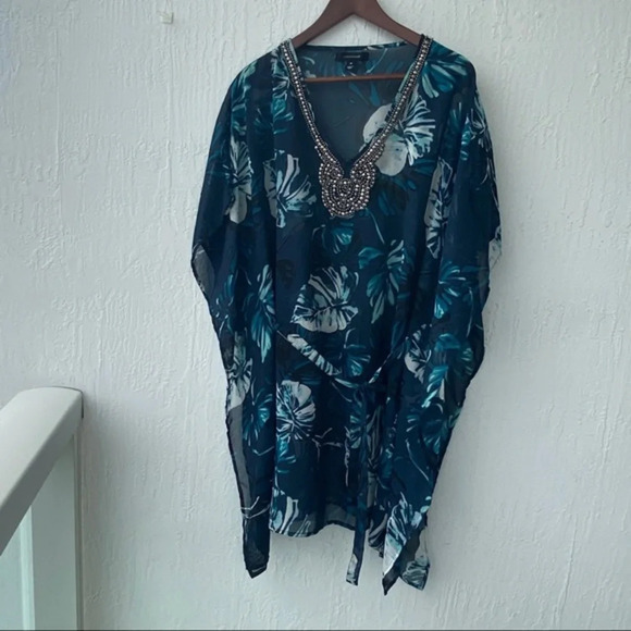 Cover up Beach M atmosphere beachwear blue - Picture 1 of 4